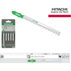 HiKOKI 750043 / JW40 HCS Decoupeerzaagblad - Hout (5st)