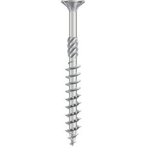 Dynaplus universele schroeven platkop deeldraad verzinkt 6x70mm TX30 (100 Stuks)