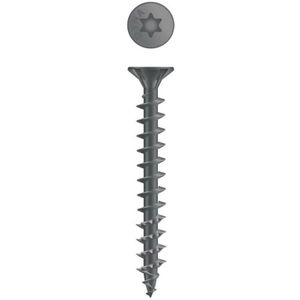 Dynaplus schroeven outdoor coating TORX TX-25 platverzonken kop 4,5 x 35 mm 200 stuks