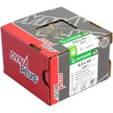 DynaPlus - Unischroef - Platkop - Deeldraad - Outdoor - TX25 - 5.0 x 60/35mm (200st)