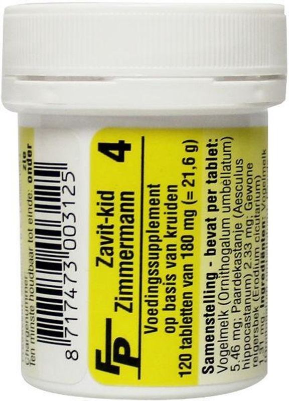 Medizimm - Zavit Kid - 120 Tabletten - Kruidenpreparaat