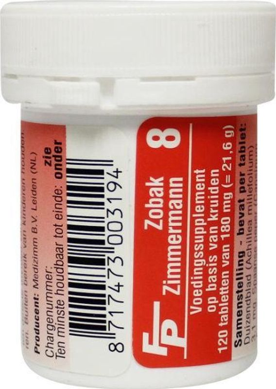 Medizimm - Zobak 8 - Fytotherapie - Kruidenextracten