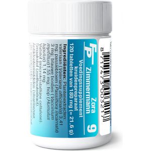 Medizimm - Zora - Kruidenpreparaat - 90 Tabletten - Voedingssupplement