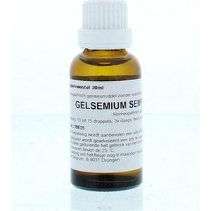 Homeoden - Gelsemium Sempervirens D6 - Homeopathisch Geneesmiddel - 30 ml