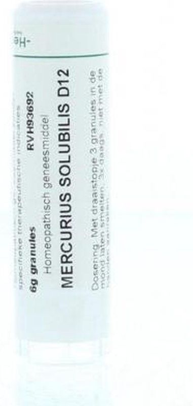 Homeoden - Mercurius Solubilis D12 - Granules - 6 Gram