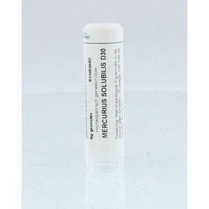Homeoden - Mercurius Solubilis D30 - Granules - 6 Gram
