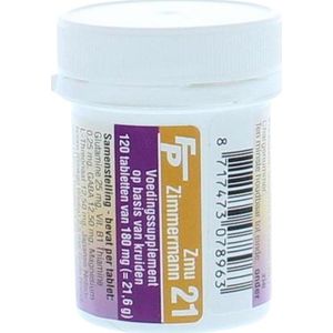 Medizimm - Zmu 21 - Fytotherapie - 60 Tabletten - Glutamine, GABA, Vitamine B1