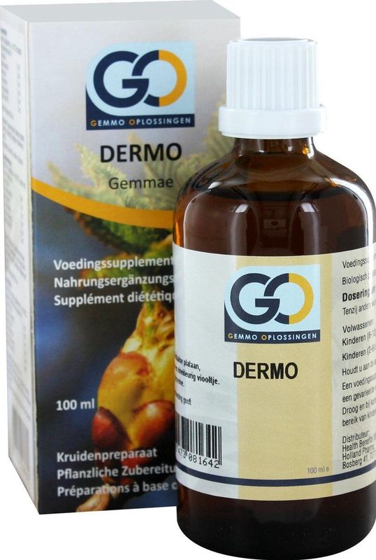GO Dermo - Plantaardig Voedingssupplement - 30 ml - Biologisch