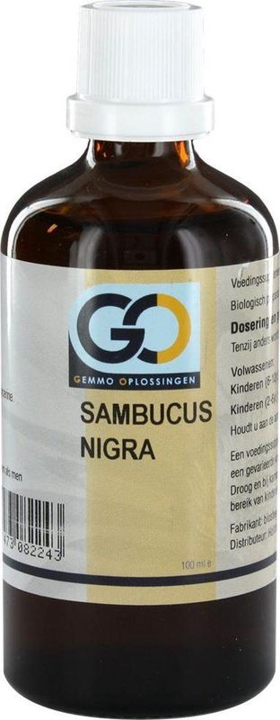 Go Sambucus Nigra - Voedingssupplement - Vlier - Biologisch
