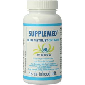 Supplemed - Rode Gistrijst Optimum - Multivitaminen - 60 Capsules