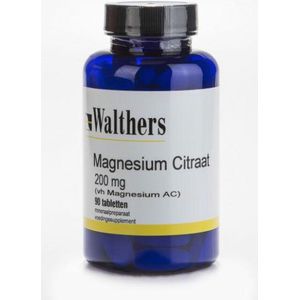Walthers - Magnesium Citraat - 200 mg - Mineralen