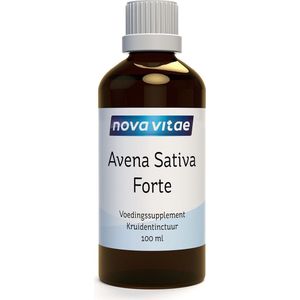 Nova Vitae - Avena Sativa - Forte- Tinctuur - Nachtrust Druppels - 100 ml