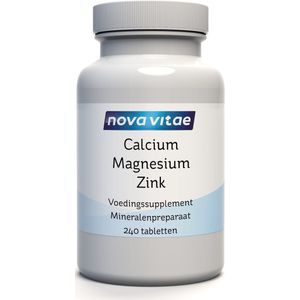 Nova Vitae - Calcium - Magnesium - Zink - 240 tabletten