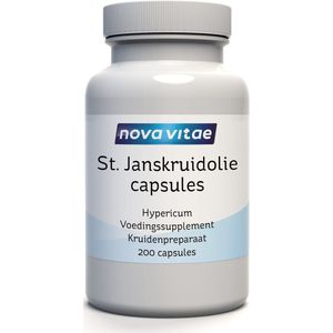 Nova Vitae - St. Janskruidolie - hypericum - 200 capsules