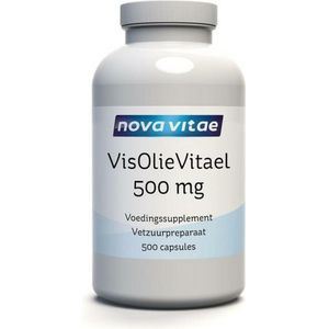 Nova Vitae Visolie vitael 500 mg (zalmolie) 500 capsules