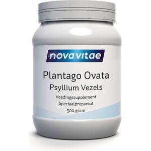 Nova Vitae - Plantago Ovata - Psyllium Vezels - Psylliumvezels - 500 gram - puur