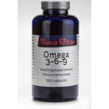 Nova Vitae Omega 3 6 9 1000 mg 250 capsules