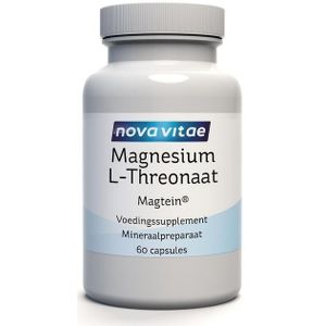Nova Vitae Magnesium L-threonaat (Magtein) 60 capsules