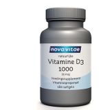 Nova Vitae - Vitamine D3 - 1000 - 25 mcg - 180 capsules