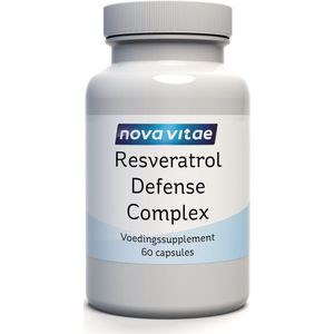 Nova Vitae Resveratrol 100 mg defense complex 60 capsules