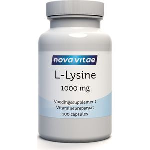 Nova Vitae L-Lysine 1000 mg 100 tabletten
