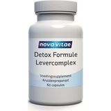 Nova Vitae - Detox Formule - Levercomplex - 60 capsules