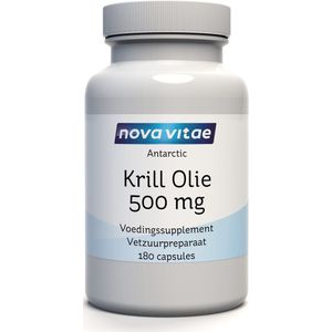 Nova Vitae Antarctic krill olie 500 mg 180 capsules