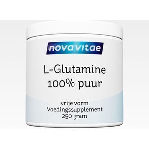 Nova Vitae - L-Glutamine - 100% Puur - 250 gram poeder