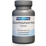 DGL Zoethoutwortel Extract - 4000 mg - Kauwtabletten - Nova Vitae
