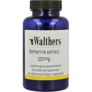 Walthers - Berberine HCI Extract - 350 mg - Vegetarische Capsules - 1050 mg Berberine Extract