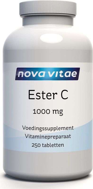 Nova Vitae - Ester C - 1000 mg - gebufferde vitamine C - 250 tabletten