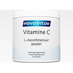 Nova Vitae - Vitamine C - Ascorbinezuur - Poeder - 500 gram