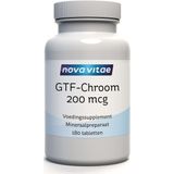 Nova Vitae GTF Chroom (chromium) 180 tabletten