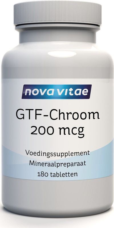 Nova Vitae GTF Chroom (chromium) 180 tabletten