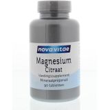 Nova Vitae Magnesium Citraat 200mg Tabletten