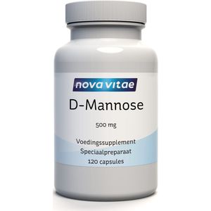 Nova Vitae D-Mannose 500mg Capsules 120st