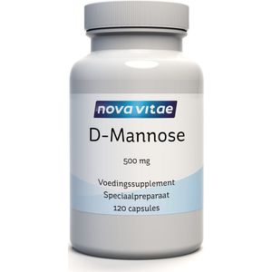 Nova Vitae - D-mannose 500 mg - 120 capsules