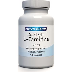 Nova Vitae Acetyl-L-Carnitine 588mg Capsules 60st