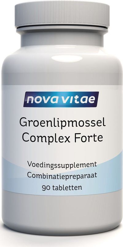 Nova Vitae - Groenlipmossel Complex Forte - 90 tabletten