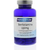 Nova Vitae Benfotiamine (Vitamine B1) 150 mg 120 Vegetarische capsules
