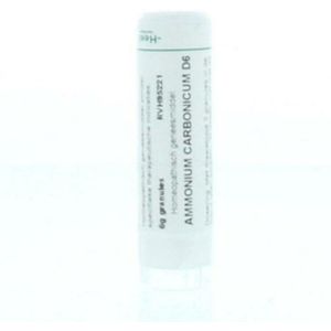 Homeoden - Ammonium Carbonicum D6 - 6 Gram Granules