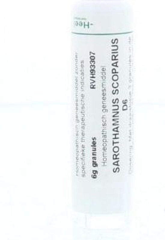 Homeoden - Sarothamnus Scoparius D6 - Granules - 6 Gram