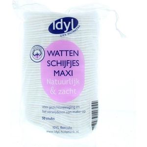 Idyl - Wattenschijfjes - Maxi - 100% Katoen - Extra Groot