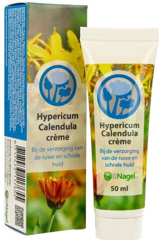 Nagel - Hypericum-Calendulacrème - Verzorging - 50ml - Huidherstellend