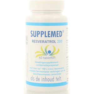 Supplemed Resveratrol 200 60 tabletten