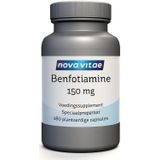 Nova Vitae Benfotiamine (Vitamine B1) 150 mg 180 Vegetarische capsules