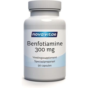 Nova Vitae - Benfotiamine - (Vitamine B1) - 300 mg - 90 capsules