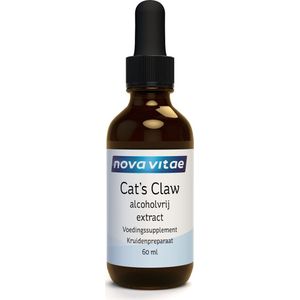 Cat's claw extract alcoholvrij