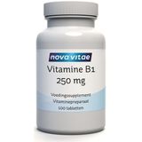 Nova Vitae B1 Thiamine 250 mg 100 tabletten