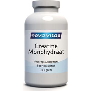 Nova Vitae - Creatine - Monohydraat - 500 gram